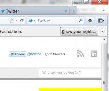 Firefox 7, which launched last week, now features a Twitter search feature in its toolbar.