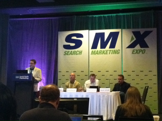 SMX Social Media Marketing Facebook traffic and conversions session SMX Social Media Marketing Facebook traffic and conversions session