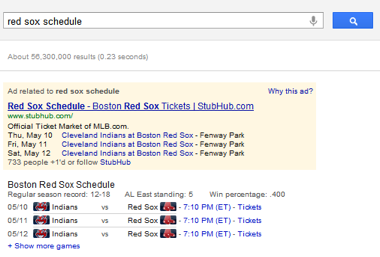 Google Red Sox