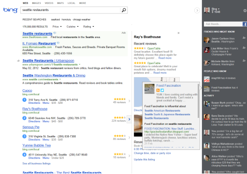 Bing unveiled a new SERP layout that includes different types of content three separate columns. Bing unveiled a new SERP layout that includes different types of content three separate columns.