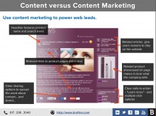 Content marketing across your website, email, Facebook, Google+ and more can fuel web traffic and leads, but 66 percent of marketers struggle to align content with a conversion funnel.