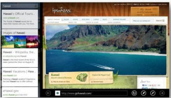 Windows 8 users will be able to browse the web without navigating away from their search engine. Windows 8 users will be able to browse the web without navigating away from their search engine.