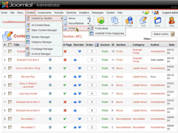 Joomla is a strong CMS, but many believe WordPress is superior. Joomla is a strong CMS, but many believe WordPress is superior.