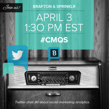 Brafton and Sprinklr Twitter Chat