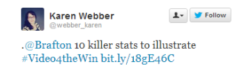 Karen Webber's response to the Hashtag of the Week.