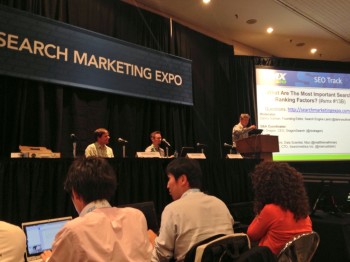 SEO Ranking factors SMX